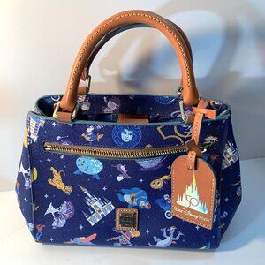Walt Disney World 50th Anniversary Dooney and Bourke Satchel Crossbody Bag